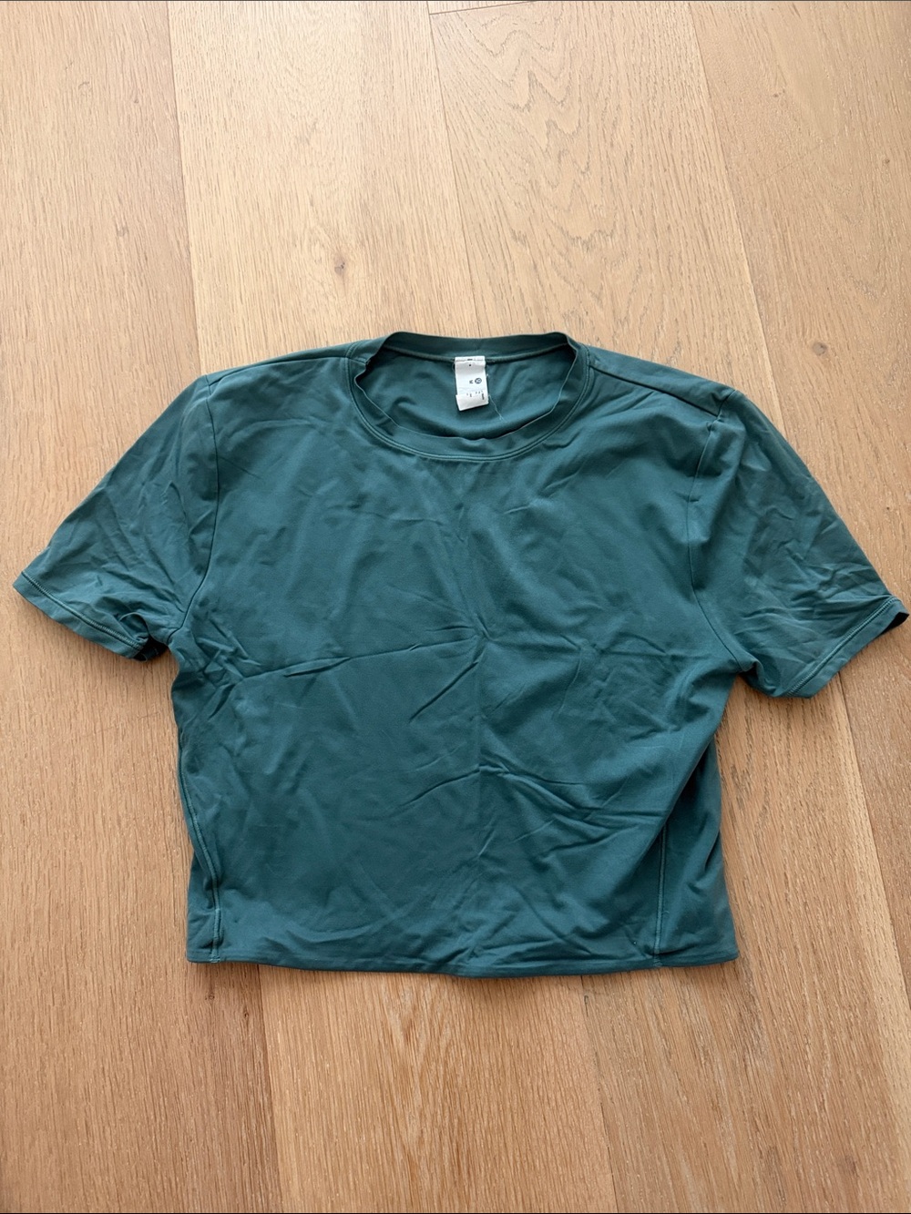 lululemon athletica Forest Green Crop Top
